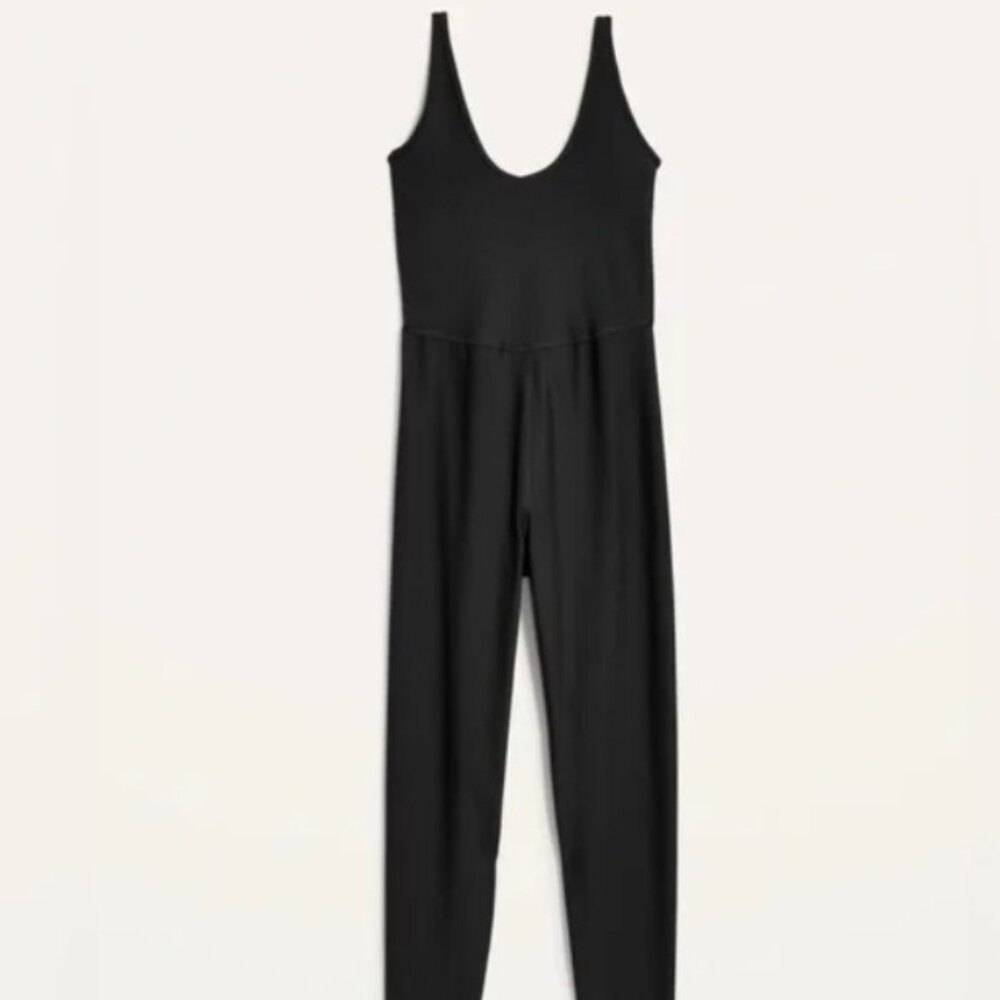 NWT Old Navy PowerSoft Bodysuit, Size 4X, Very Dark Grey, Go Dry Jumpsuit - Picture 6 of 8